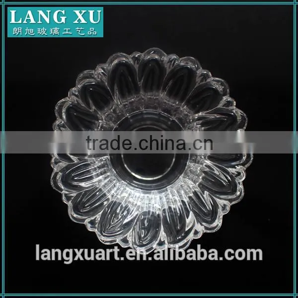 LX-Z164 Flower Petals Design Daisy Crystal Candle Holder photo-3