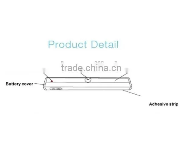 LED Closet Lights PIR Motion Sensor Wardrobe Cupboard Lamp Cabinet Light photo-2