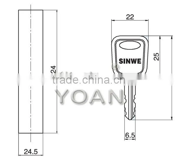 731-1cabinet Safe Outdoor Lock photo-3