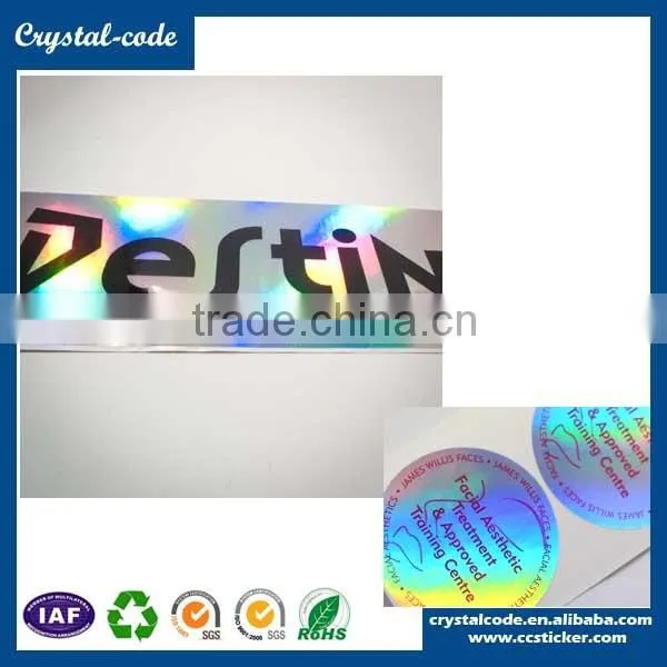 High Quality Customized 3d PET Hologram Sticker photo-6