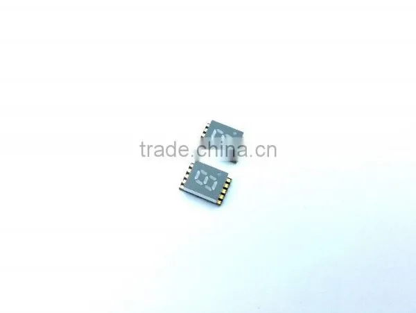 0.2-inch Single SMD LED Digit Display, Red Color, 570nm, Common Cathode