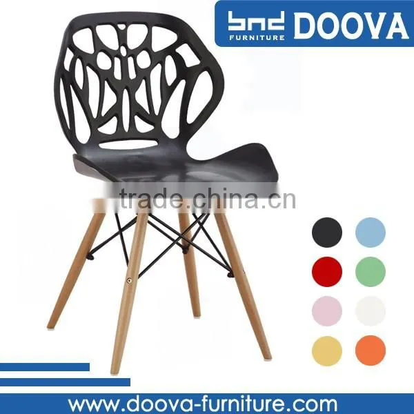 Modern Armless White Dining Plastic Chair Price photo-2