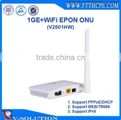 1GE+WiFi GEPON ONU for FTTH Smart Home Solution photo-2