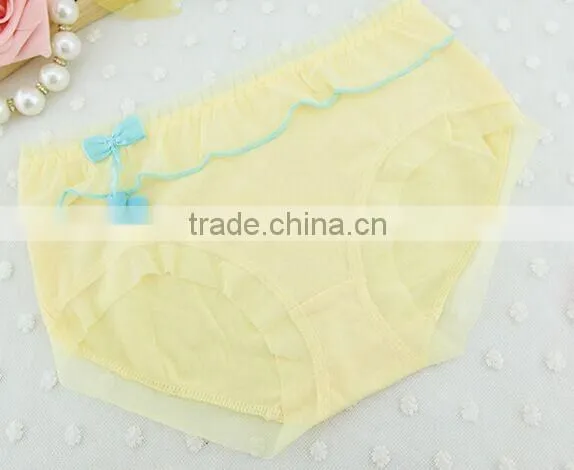 Sexy Low Waist Breathable Female Underwear Lace Women Briefs photo-3