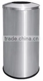 Stainless Steel Litter Bin C/w Open Top
