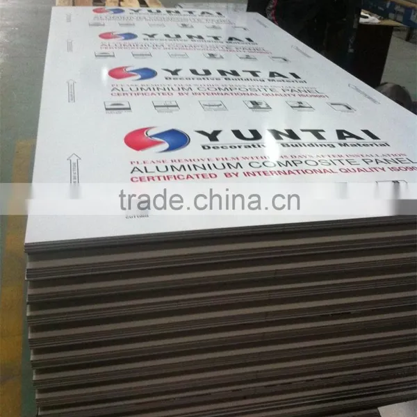 4mm Aluminium Composite Panels With PVDF Coating Outdoor Decoration Building Cladding photo-4
