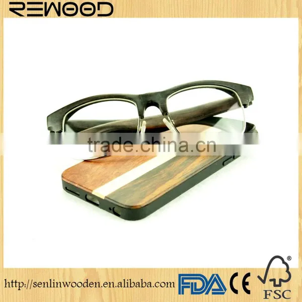Mobile Phone Spare Parts Wood Case for Phone6 Bamboo Handmade Phone Case photo-3
