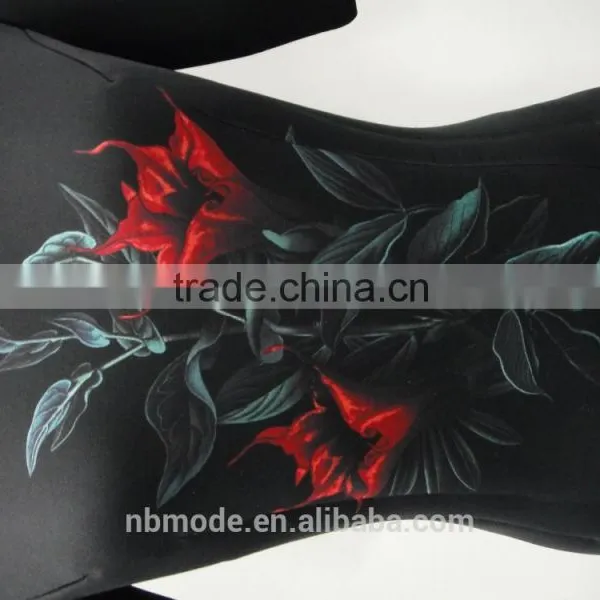 Lady's Graceful Floral Printed Dress photo-3