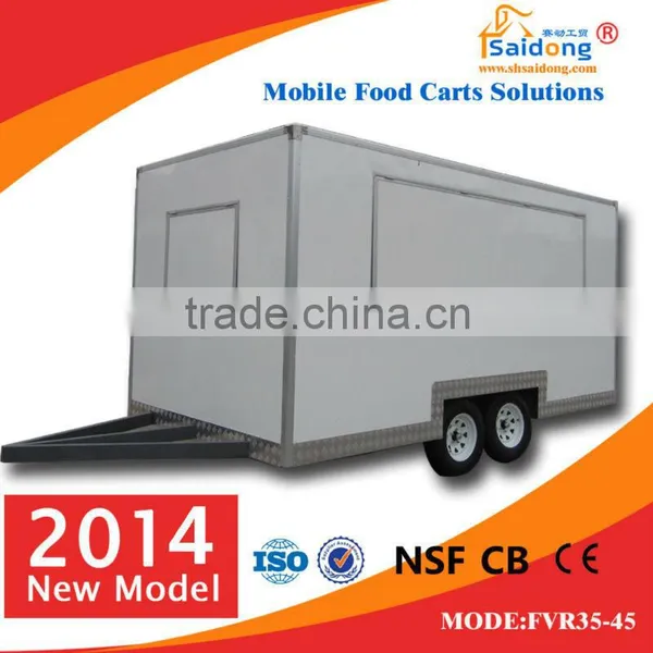 Stainless Food Cart/Kiosk Food Cart/Food Cart Trailer For Sale photo-4