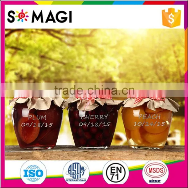 Personalized Liquid Chalk Pens Non-toxic Multi-use Easy Erasable Metallic Marker Pack of 4 for Tagging Glassware and Ceramics photo-6
