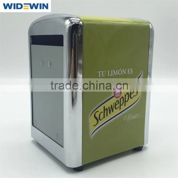 hot sale standard size cube style napkin holder