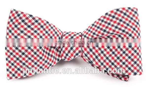 2016 Hot Selling Cheap and Fashion Plaid Mens Silk Bow Tie for Boys photo-6