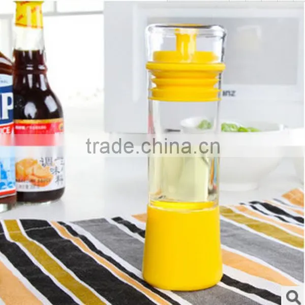 High Quality Oil Brush Bottle Dual Head Silicone Oil Bottle Pastry Butter Baking Cooking BBQ Basting Brush Kit photo-3