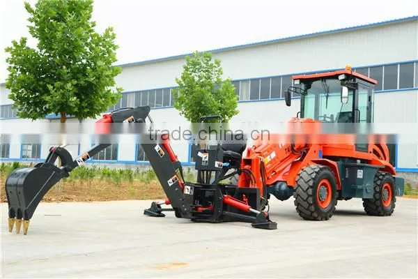 1600kg 4wd Articulated Mini Hydraulic Wheel Loader photo-3