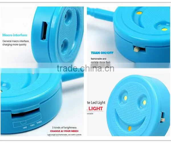 Extenal Mini Camera Selfie Flash Led Flash Light Mobile Phone, Colorful Flash Led Light photo-3