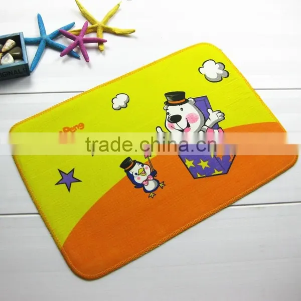 Non-woven Fabrics Mat Cartoon Print Kid's Rugs photo-3