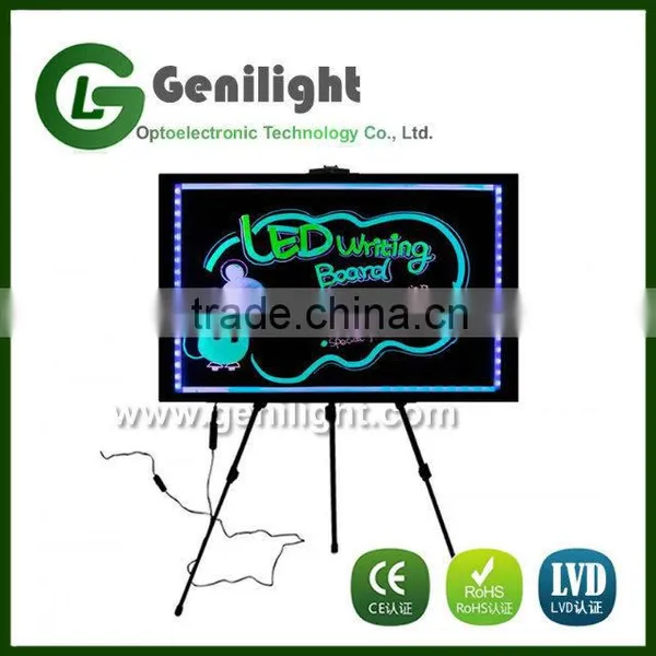 60*80cm Customized Restaurant Erased LED Menu Board Signage Magic photo-4