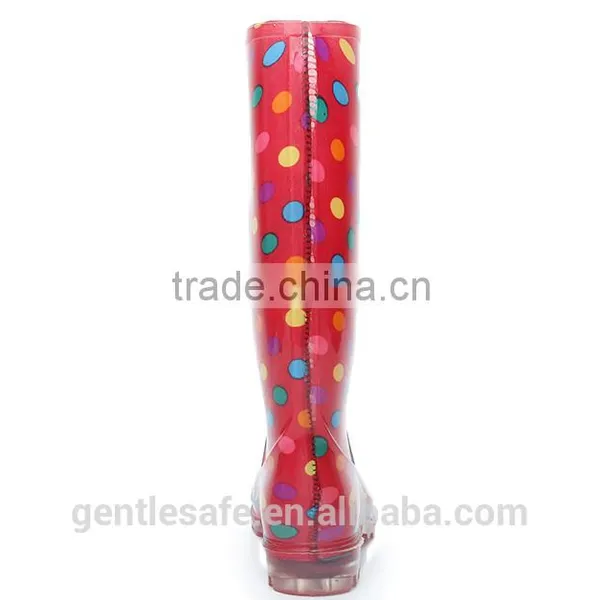 Transparent Pvc Boots,lady Rain Boots photo-4