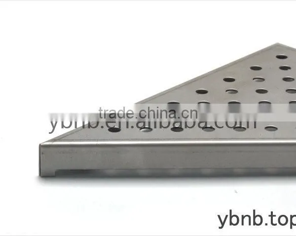 Stainless Steel Triangle Shower Floor Drain,stink Prevention Shower Channel photo-3