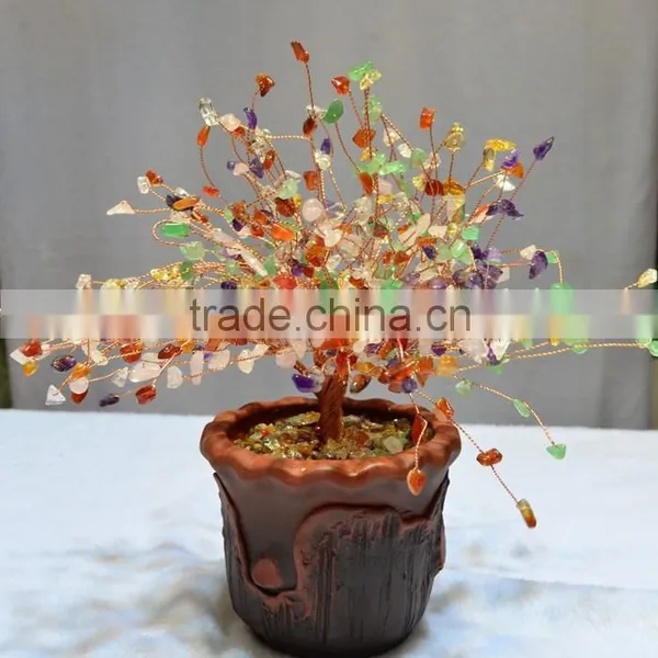 Gemstone Tree for Sale,semi Precious Stone Tree photo-4