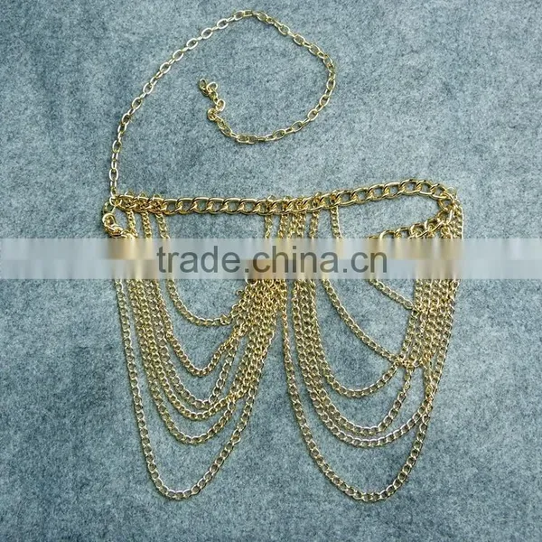 Sexy Tassels Three Layers Leg Chain photo-3