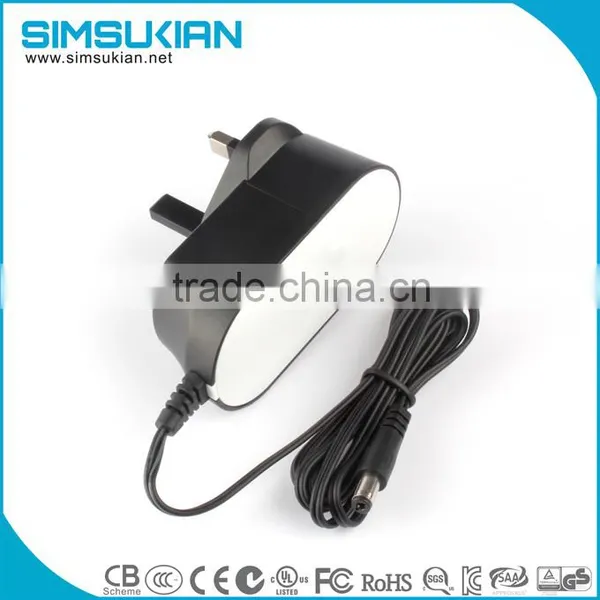 UK Wall Mount Plug AC Power Adapter 6V 500mA photo-2