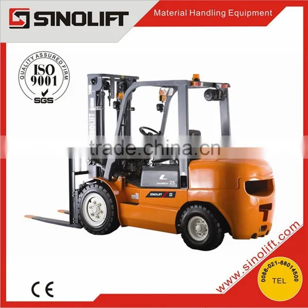 Sinolift CPCD2.5T Balance Weight Type Electric Isuzu Engine Diesel Forklift photo-2