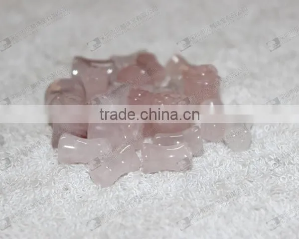 Wholesale Rose Quartz Ear Plugs,gemstone Body Piercing Jewelry photo-4