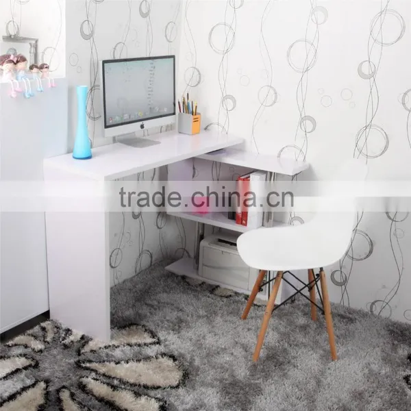 New Desk 2015 Hot Top Simple Home Office Cheap Computer Desk With Shelf