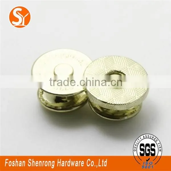 Factory Outlets Cheap Customized Nickel Round Rivet Magnetic Button photo-6
