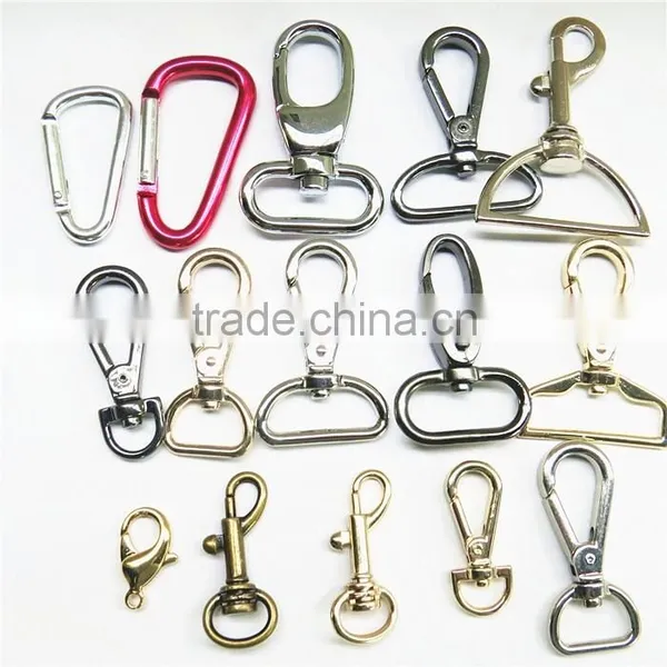 Nickle Plated Lobster Claw Swivel Clasps For Key Ring photo-6