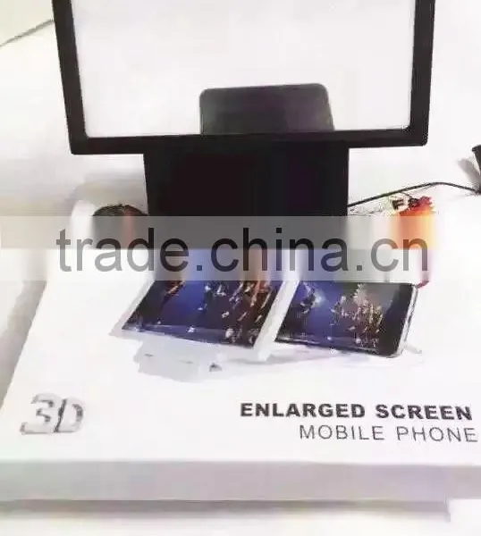 2015 New High Quality 3D HD Mobile Cell Phone Screen Magnifier With Horn photo-5