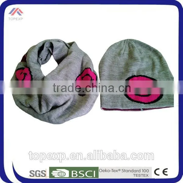 Black White Printed Round Scarf photo-3