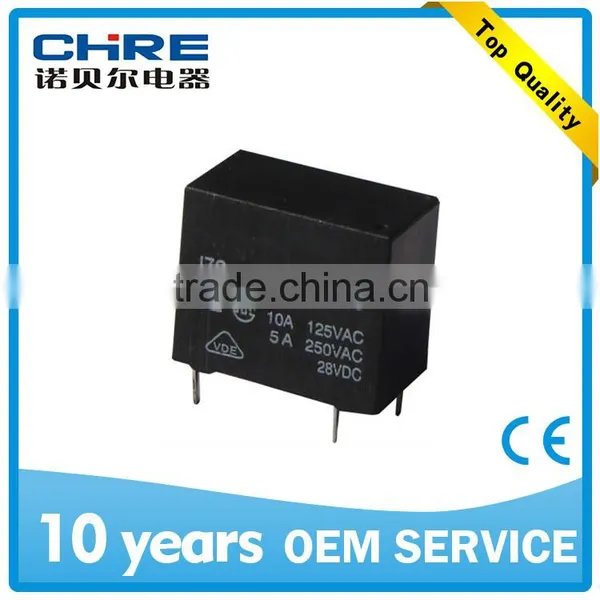 12V 5pin PCB board relay JZC-32F
