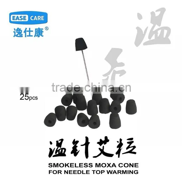 Charcoal Needle Top Warming Smokeless Moxa / Moxibustion Cone photo-2