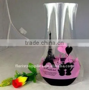 PVC foldable vase