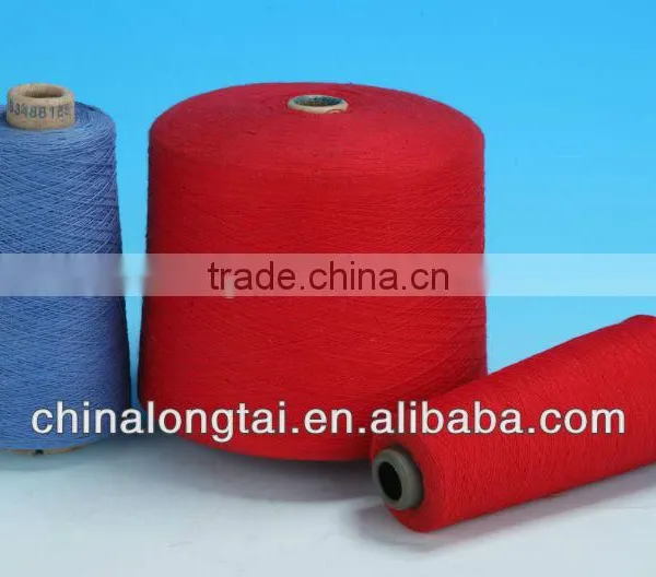 Recycled Black Polyester Cotton Yarn and Cotton Thread photo-3