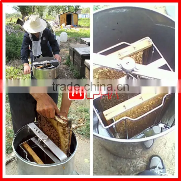 Stainless Steel Made of Manual Honey Extractor Machine/hand Shake Honey photo-4