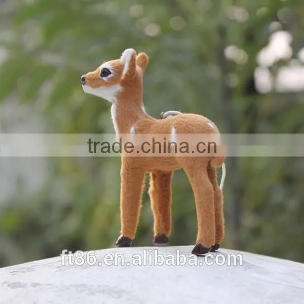 Taxidermy Deer Unstuffed Animals Real Looking Deer Hanging Toy photo-3