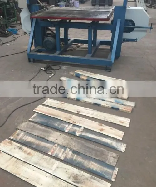Wood Pallet Disassembling Machine Pallet Disassembling Band Saw Nail Cutting Band Saw photo-3