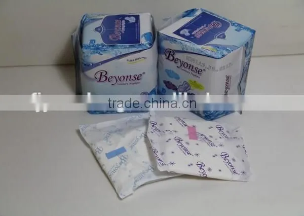 OEM High Absorbent Cotton Lady Sanitary Napkin