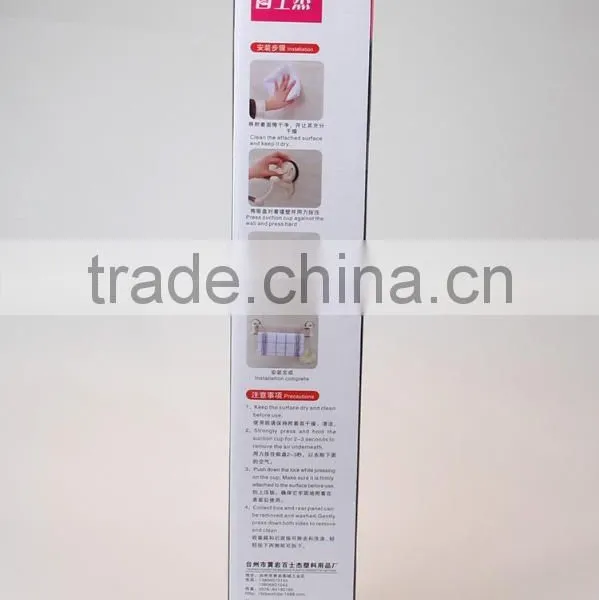 Wholesale Hot Sell Stainless Steel Bathroom Accessories Towel Holder Towel Racks With Sucking Disc photo-6