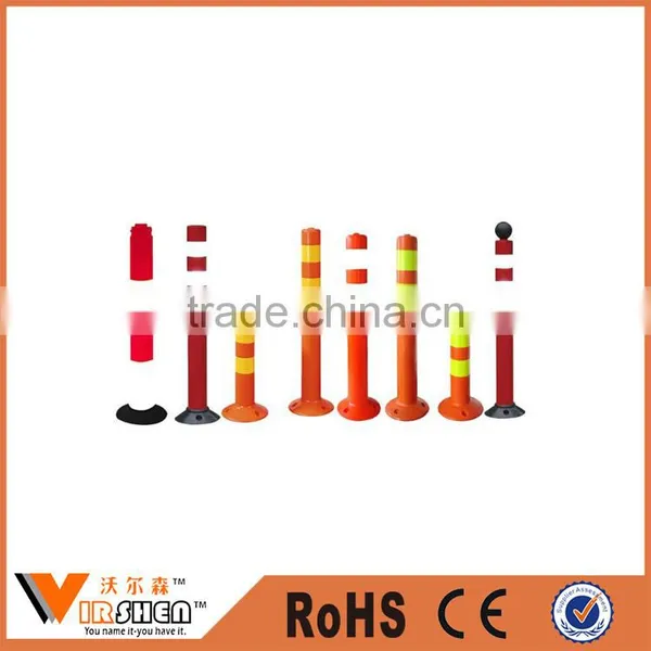 75cm Reflective Flexible Post EVA Warning Post Traffic Delineator Post Reflectors