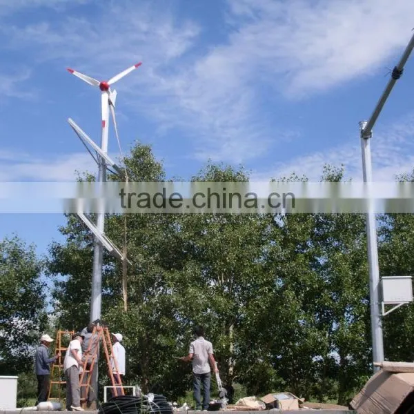 off Grid Solar and Wind Turbine Hybrid System for Road Security photo-3