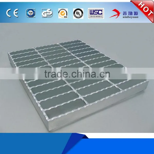 Stair Treads / Plain Type / I-shape Stainless Steel Bar / Serrated Bar Grating / Galvanized Serrated Grating photo-2