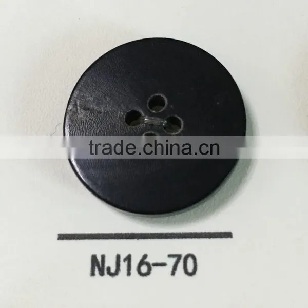 NJ16-70 Real Natural Buffalo Horn Buttons