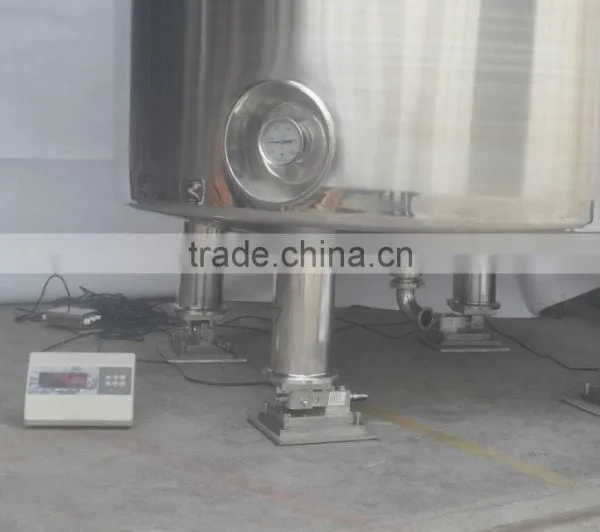 Stainless Steel Cake Mixing Jar Machine With Load Cell for Tank Weighing photo-4