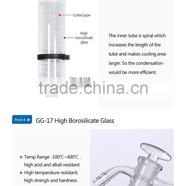 Keda Instrument Labrotary Glass Water Distillation Column photo-5