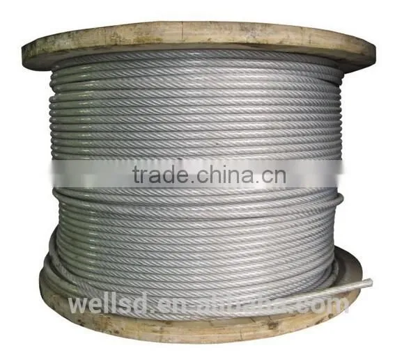 7*7/ 1*7 /6x19+fc High Carbon Steel Wire Rope photo-2