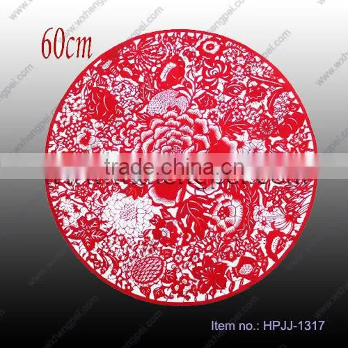 Fairies Spreading Flower_Chinese Foshan Folk Art Handicraft Paper Cutting__100% Handmade_for Decoration,special Gifts,collection